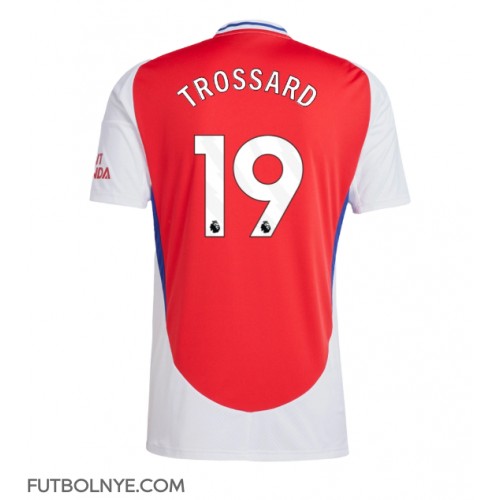 Camiseta Arsenal Leandro Trossard #19 Primera Equipación 2024-25 manga corta